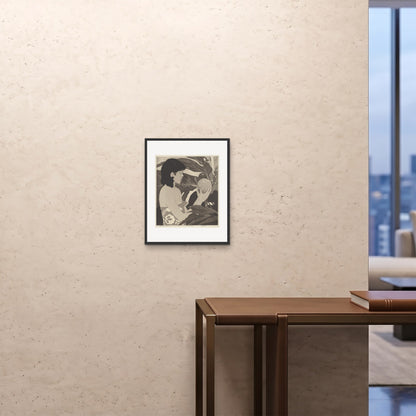 Orlonzo - FRAMED PRINT BLACK 16x2040x50cm ROOM