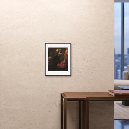 Orlonzo - FRAMED PRINT BLACK 16x2040x50cm ROOM
