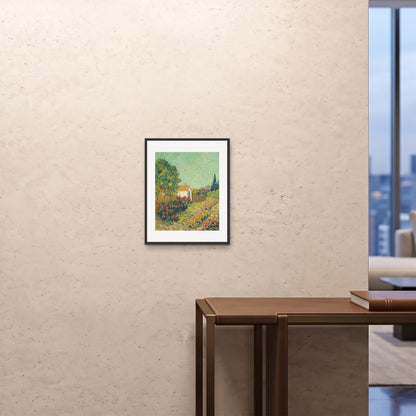 Orlonzo - FRAMED PRINT BLACK 16x2040x50cm ROOM
