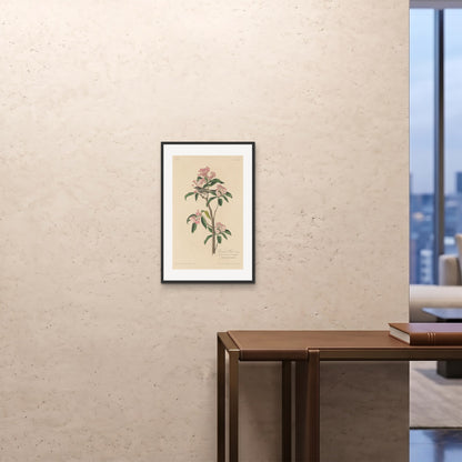 Orlonzo - FRAMED PRINT BLACK 16x2440x60cm ROOM