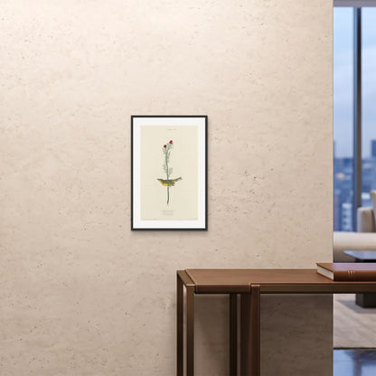 Orlonzo - FRAMED PRINT BLACK 16x2440x60cm ROOM