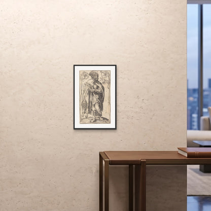 Orlonzo - FRAMED PRINT BLACK 16x2440x60cm ROOM