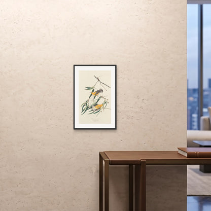 Orlonzo - FRAMED PRINT BLACK 16x2440x60cm ROOM