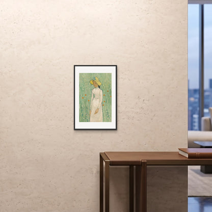 Orlonzo - FRAMED PRINT BLACK 16x2440x60cm ROOM