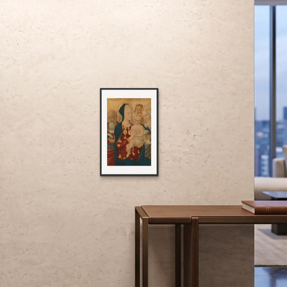 Orlonzo - FRAMED PRINT BLACK 16x2440x60cm ROOM