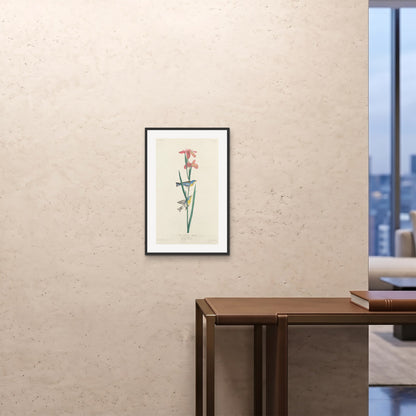 Orlonzo - FRAMED PRINT BLACK 16x2440x60cm ROOM