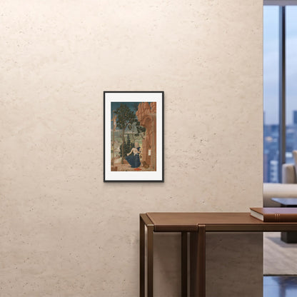 Orlonzo - FRAMED PRINT BLACK 16x2440x60cm ROOM
