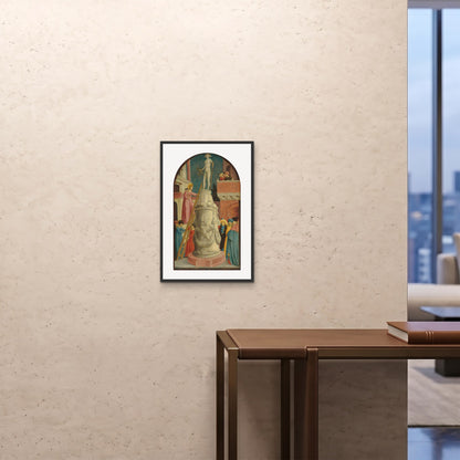 Orlonzo - FRAMED PRINT BLACK 16x2440x60cm ROOM