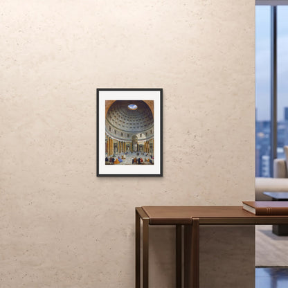 Orlonzo - FRAMED PRINT BLACK 18x2445x60cm ROOM