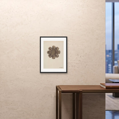 Orlonzo - FRAMED PRINT BLACK 18x2445x60cm ROOM