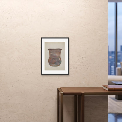 Orlonzo - FRAMED PRINT BLACK 18x2445x60cm ROOM