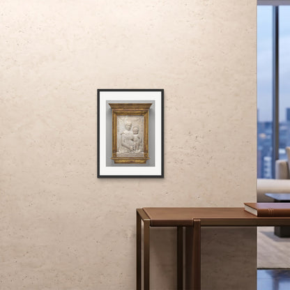 Orlonzo - FRAMED PRINT BLACK 18x2445x60cm ROOM