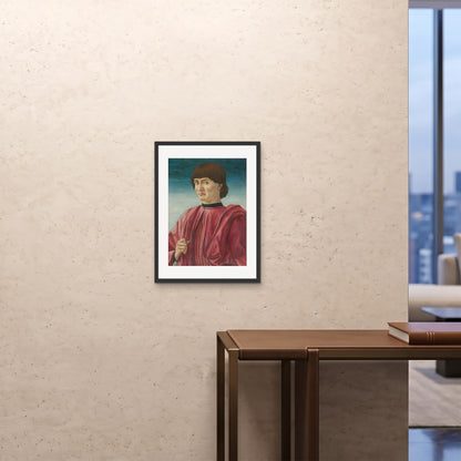 Orlonzo - FRAMED PRINT BLACK 18x2445x60cm ROOM