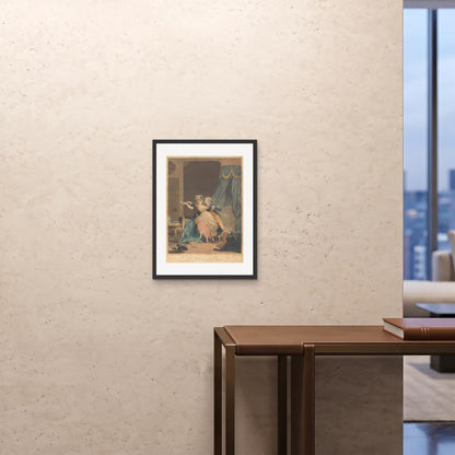 Orlonzo - FRAMED PRINT BLACK 18x2445x60cm ROOM