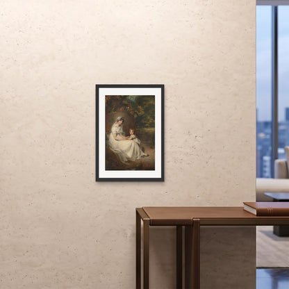 Orlonzo - FRAMED PRINT BLACK 20x2850x70cm ROOM