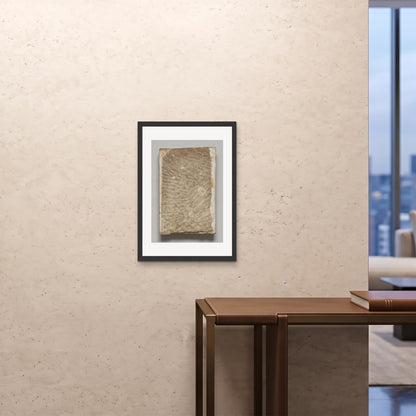 Orlonzo - FRAMED PRINT BLACK 20x2850x70cm ROOM