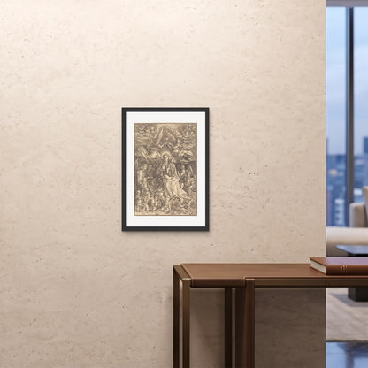 Orlonzo - FRAMED PRINT BLACK 20x2850x70cm ROOM