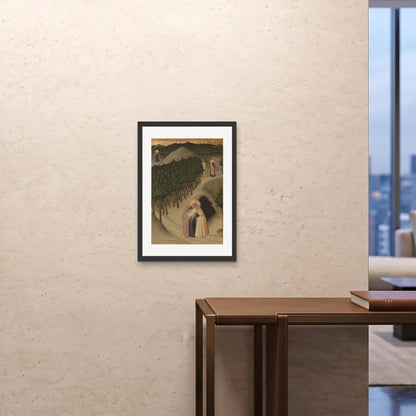 Orlonzo - FRAMED PRINT BLACK 20x2850x70cm ROOM