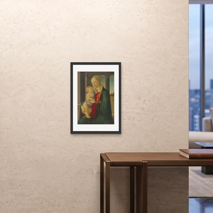 Orlonzo - FRAMED PRINT BLACK 20x2850x70cm ROOM