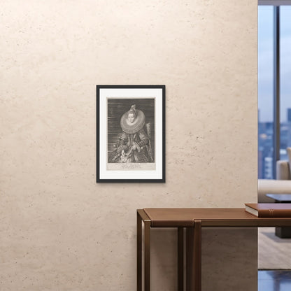 Orlonzo - FRAMED PRINT BLACK 20x2850x70cm ROOM