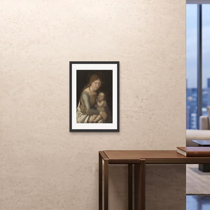 Orlonzo - FRAMED PRINT BLACK 20x2850x70cm ROOM