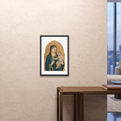 Orlonzo - FRAMED PRINT BLACK 20x2850x70cm ROOM
