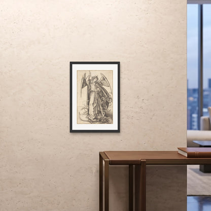 Orlonzo - FRAMED PRINT BLACK 20x2850x70cm ROOM