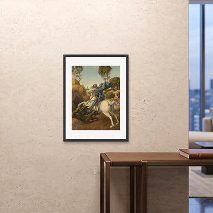 Orlonzo - FRAMED PRINT BLACK 24x3260x80cm ROOM