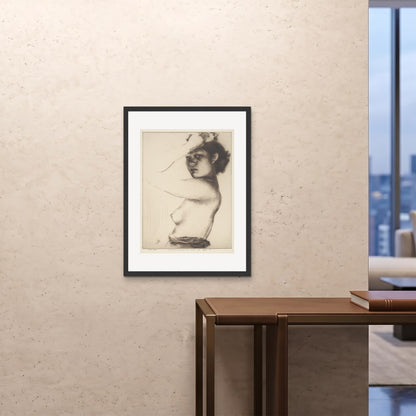 Orlonzo - FRAMED PRINT BLACK 24x3260x80cm ROOM