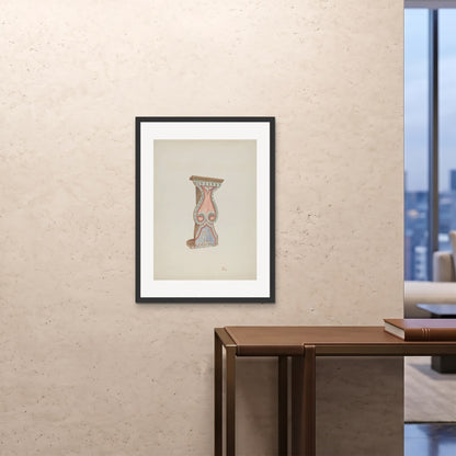 Orlonzo - FRAMED PRINT BLACK 24x3260x80cm ROOM