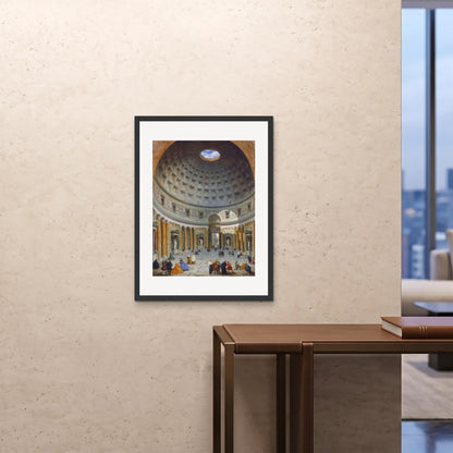 Orlonzo - FRAMED PRINT BLACK 24x3260x80cm ROOM