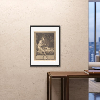 Orlonzo - FRAMED PRINT BLACK 24x3260x80cm ROOM
