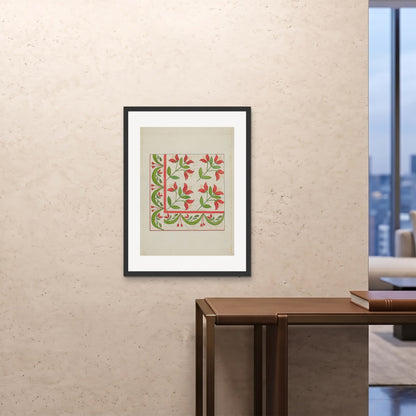 Orlonzo - FRAMED PRINT BLACK 24x3260x80cm ROOM