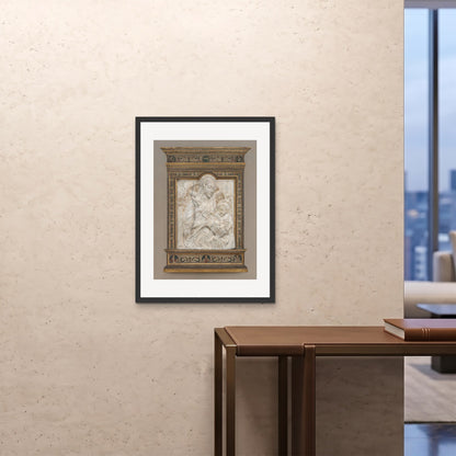 Orlonzo - FRAMED PRINT BLACK 24x3260x80cm ROOM