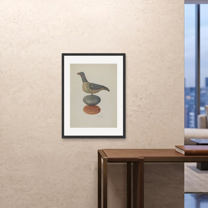 Orlonzo - FRAMED PRINT BLACK 24x3260x80cm ROOM
