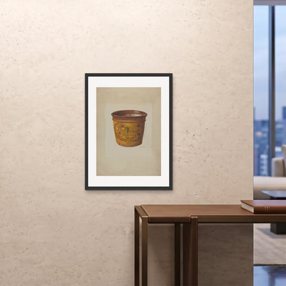 Orlonzo - FRAMED PRINT BLACK 24x3260x80cm ROOM