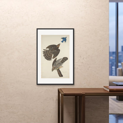 Orlonzo - FRAMED PRINT BLACK 24x3660x90cm ROOM