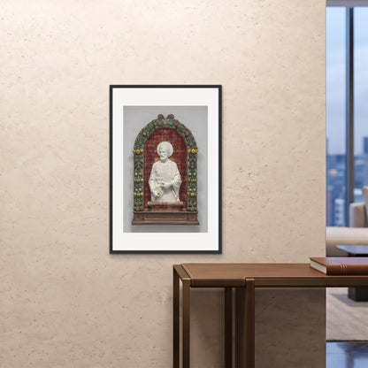 Orlonzo - FRAMED PRINT BLACK 24x3660x90cm ROOM