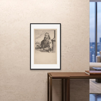 Orlonzo - FRAMED PRINT BLACK 24x3660x90cm ROOM