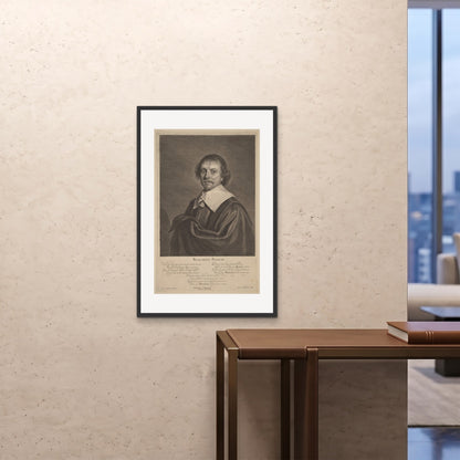Orlonzo - FRAMED PRINT BLACK 24x3660x90cm ROOM