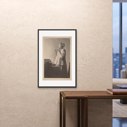 Orlonzo - FRAMED PRINT BLACK 24x3660x90cm ROOM