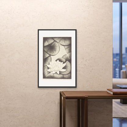 Orlonzo - FRAMED PRINT BLACK 24x3660x90cm ROOM