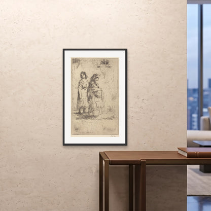 Orlonzo - FRAMED PRINT BLACK 24x3660x90cm ROOM