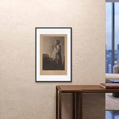 Orlonzo - FRAMED PRINT BLACK 24x3660x90cm ROOM