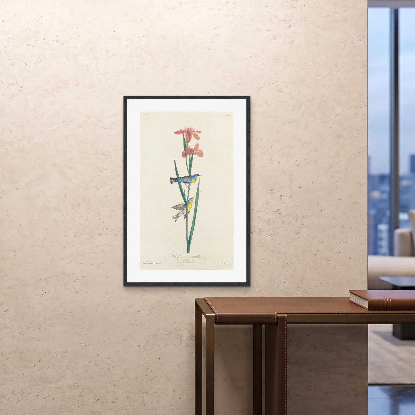 Orlonzo - FRAMED PRINT BLACK 24x3660x90cm ROOM