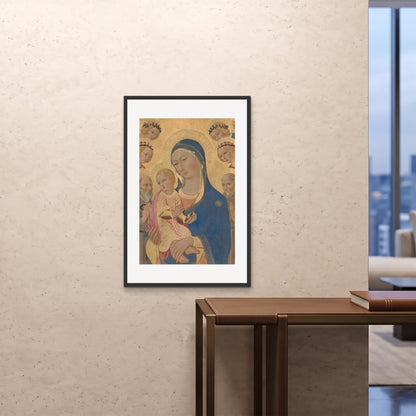 Orlonzo - FRAMED PRINT BLACK 24x3660x90cm ROOM