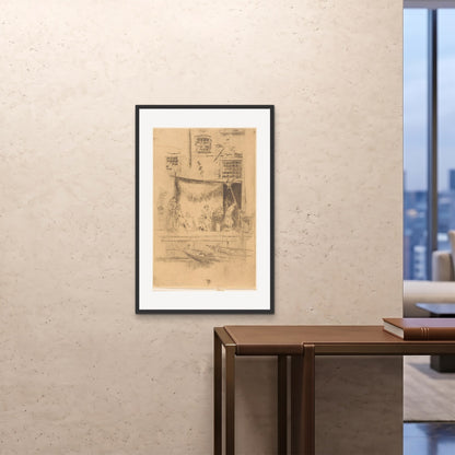 Orlonzo - FRAMED PRINT BLACK 24x3660x90cm ROOM