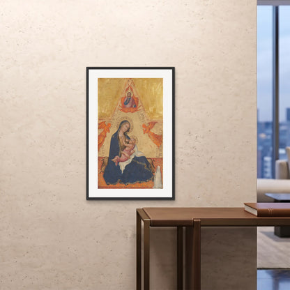Orlonzo - FRAMED PRINT BLACK 24x3660x90cm ROOM
