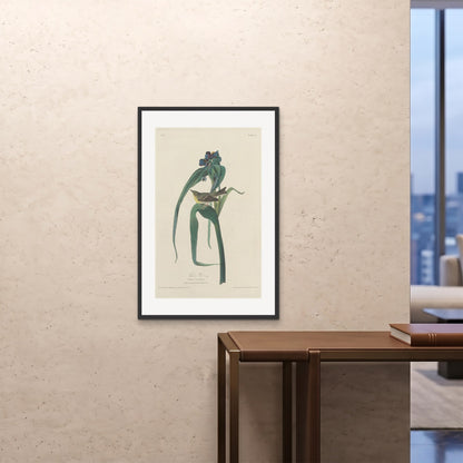 Orlonzo - FRAMED PRINT BLACK 24x3660x90cm ROOM