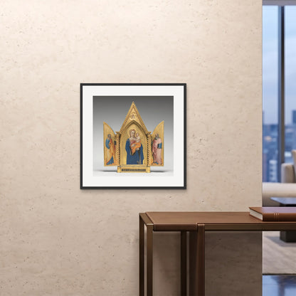 Orlonzo - FRAMED PRINT BLACK 28x2870x70cm ROOM